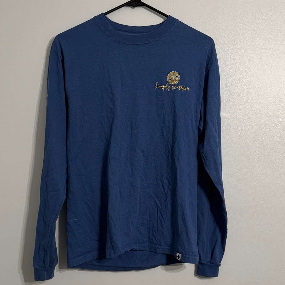 The Southern Shirt Company Navy Long Sleeve Tee
